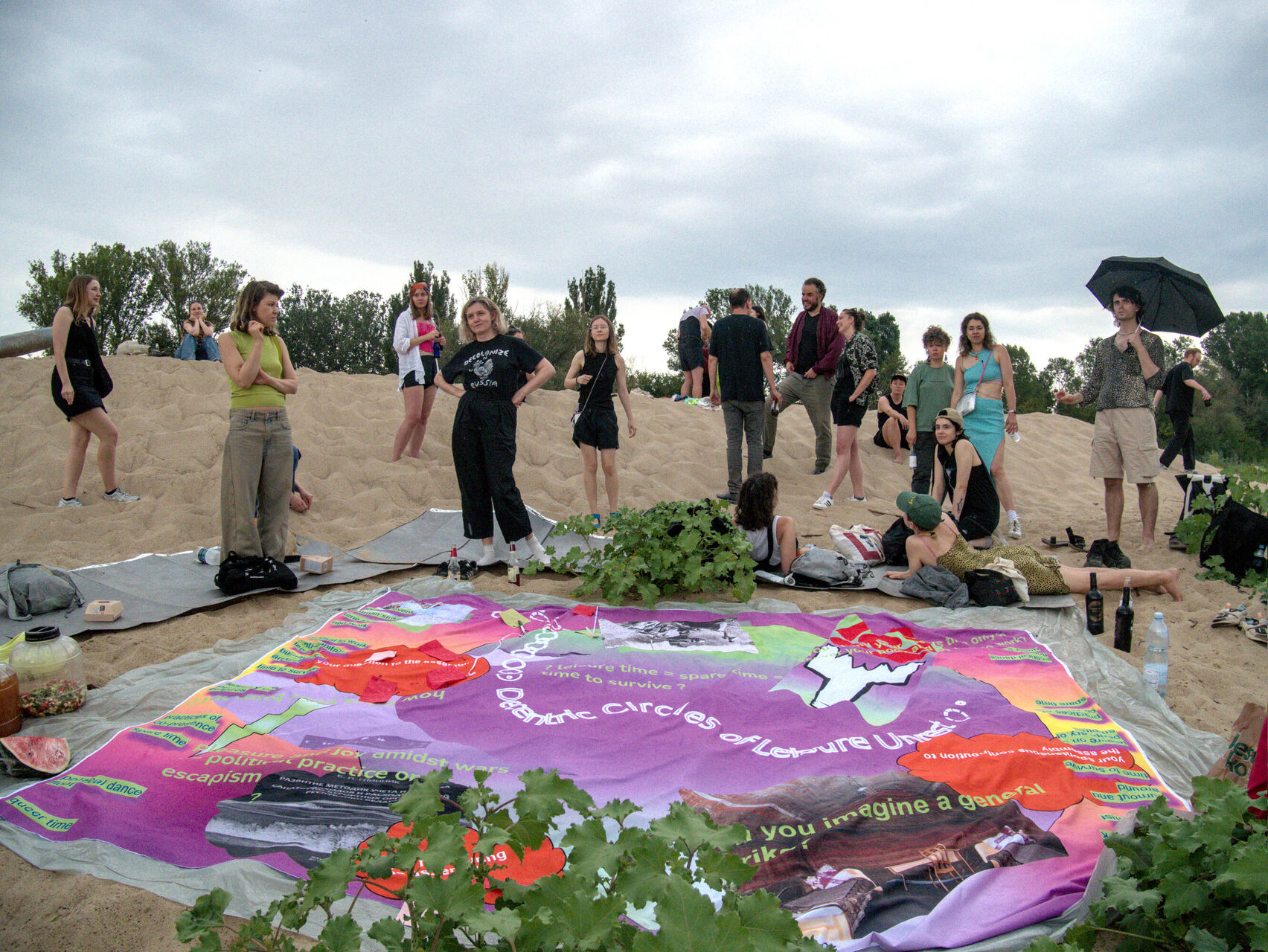 Preparations for the assembly near💧Vistula River💧/ Warsaw / 2024