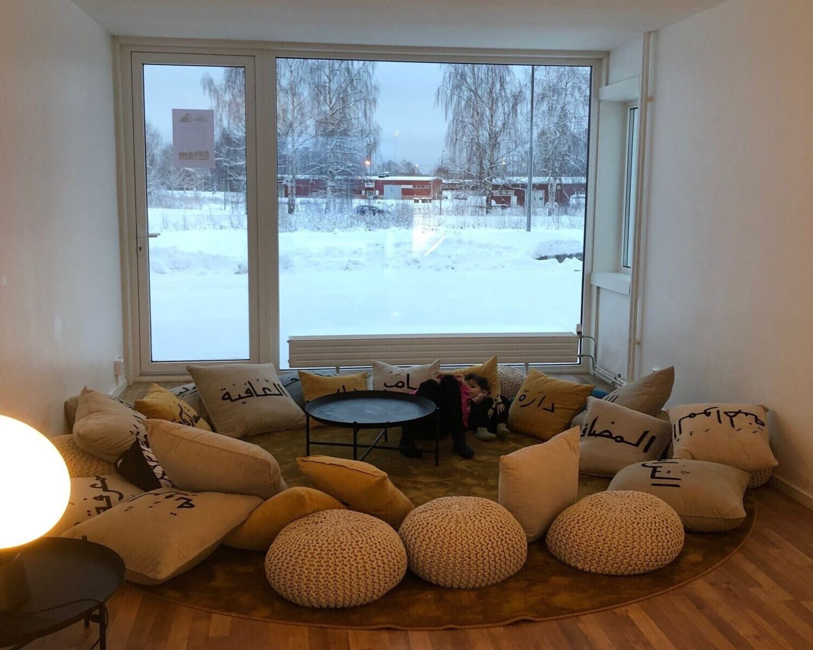 Al Madhafah / The Living Room in Boden / Photo Elias Arvidsson