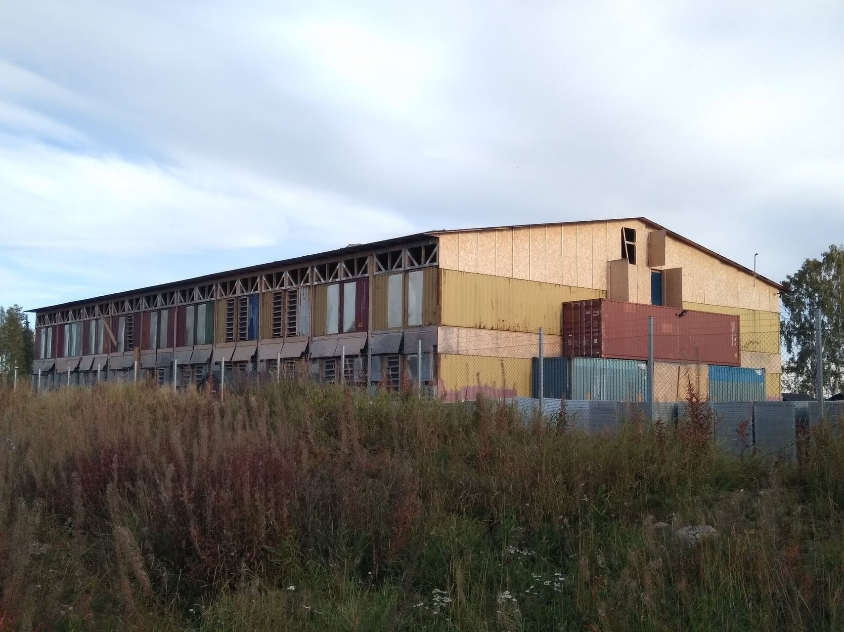 Abandoned datacenter&nbsp;&mdash; view outside
