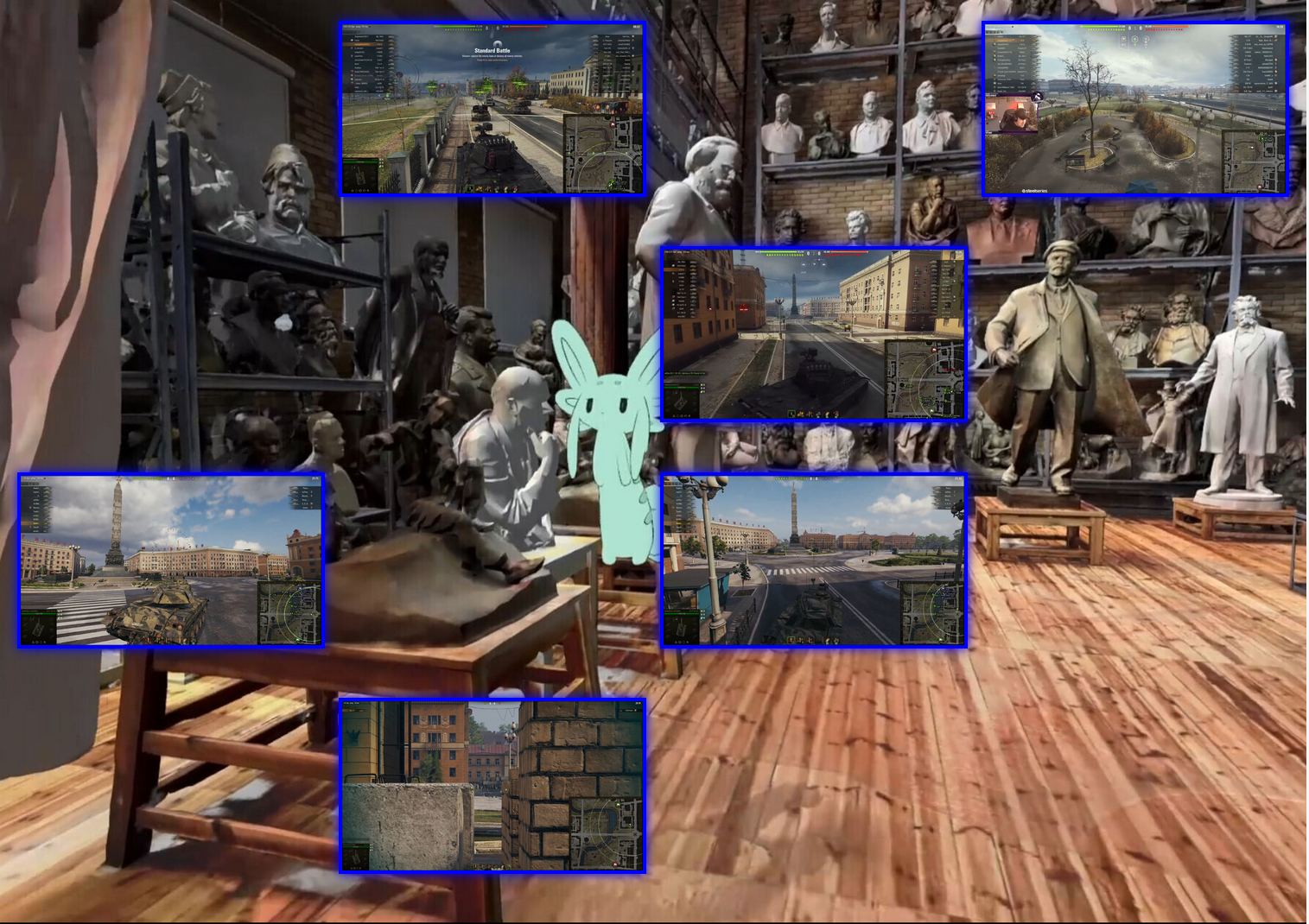 Screenshot from the video-documentation / by eeefff